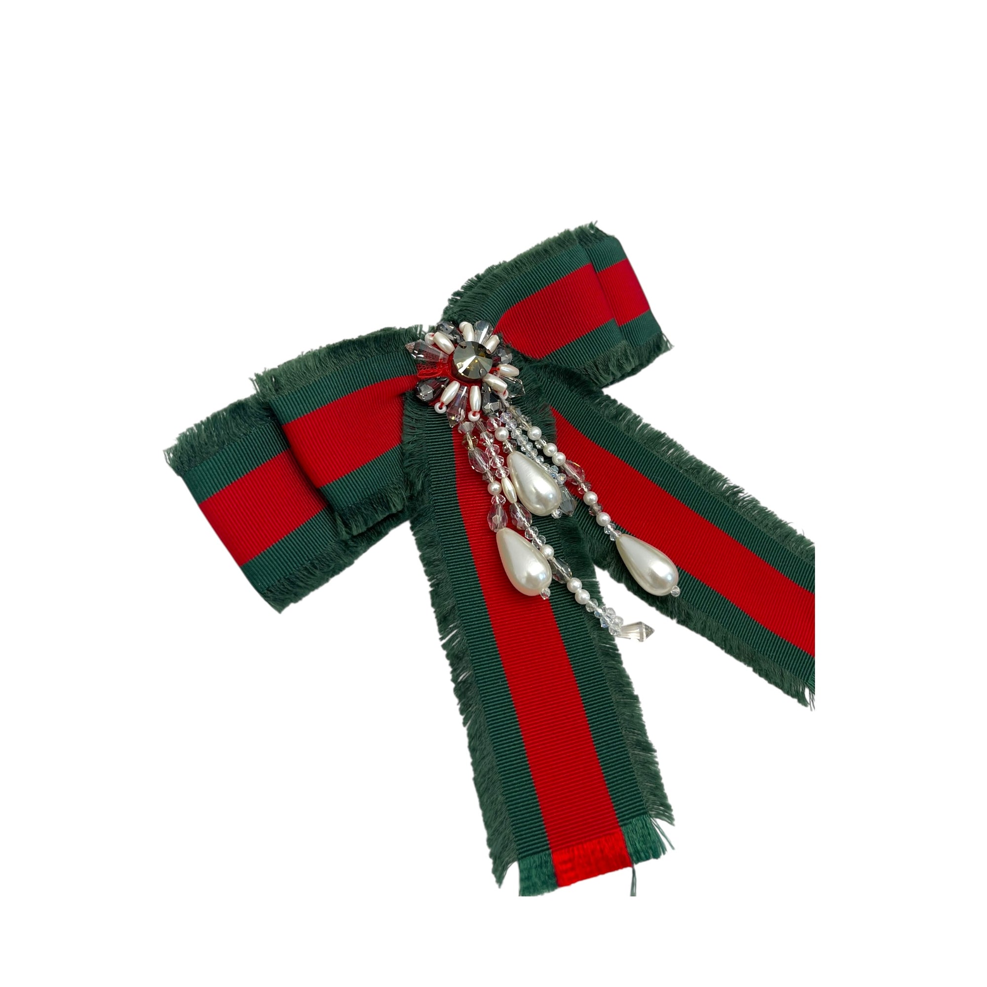 Gucci Web Bow Brooch
