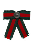 Gucci Web Bow Brooch