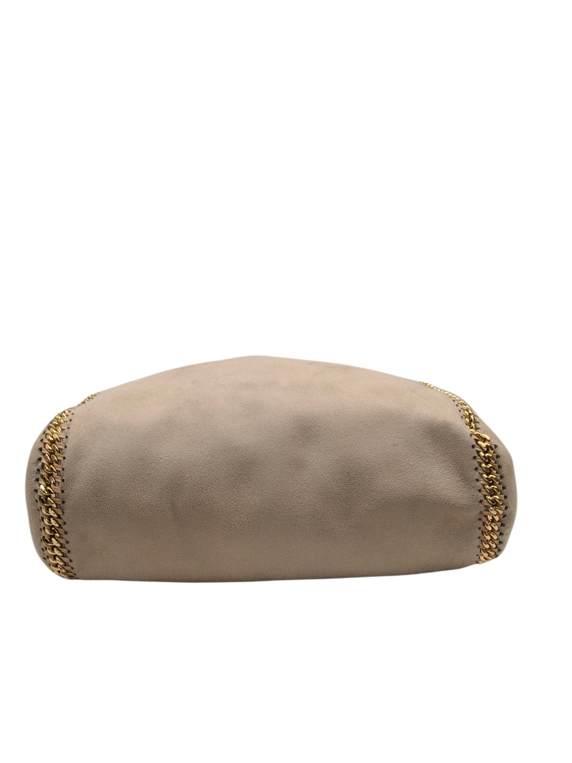 Stella McCartney Beige/Grey Faux Suede Reversible Falabella Shopper Tote