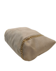 Stella McCartney Beige/Grey Faux Suede Reversible Falabella Shopper Tote
