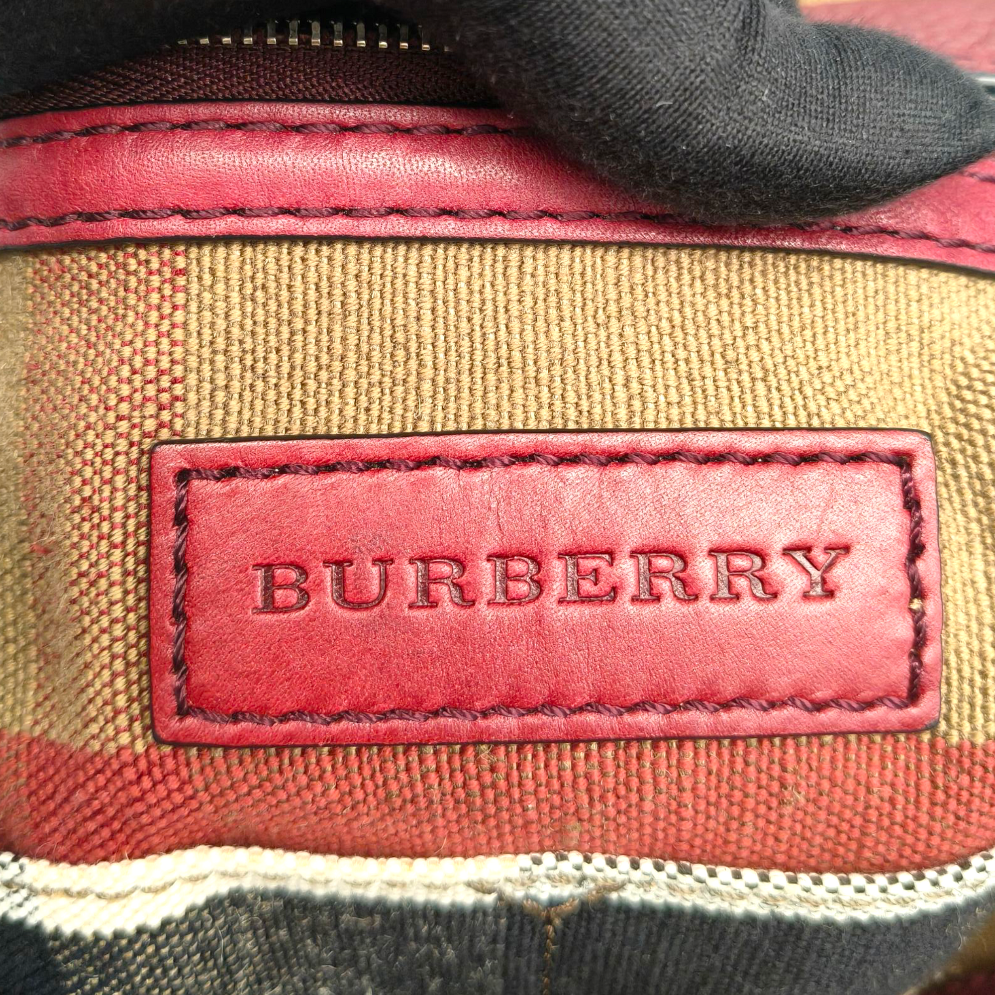 Burberry Ashby Cloth Handbag