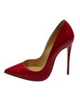Christian Louboutin Pink Leather So Kate Pointed Toe Pumps EU 36.5