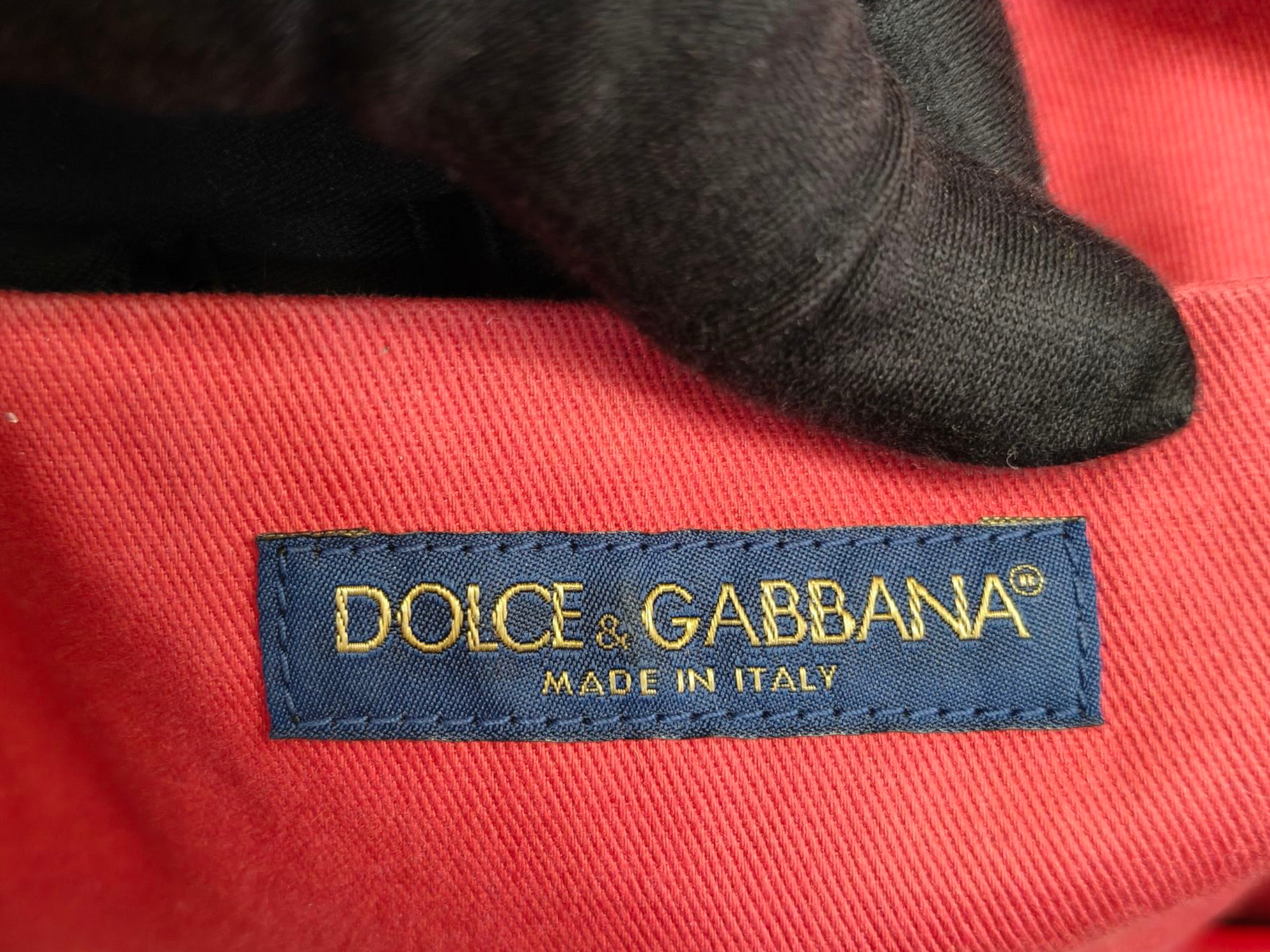 Dolce & Gabbana Red Tote Bag