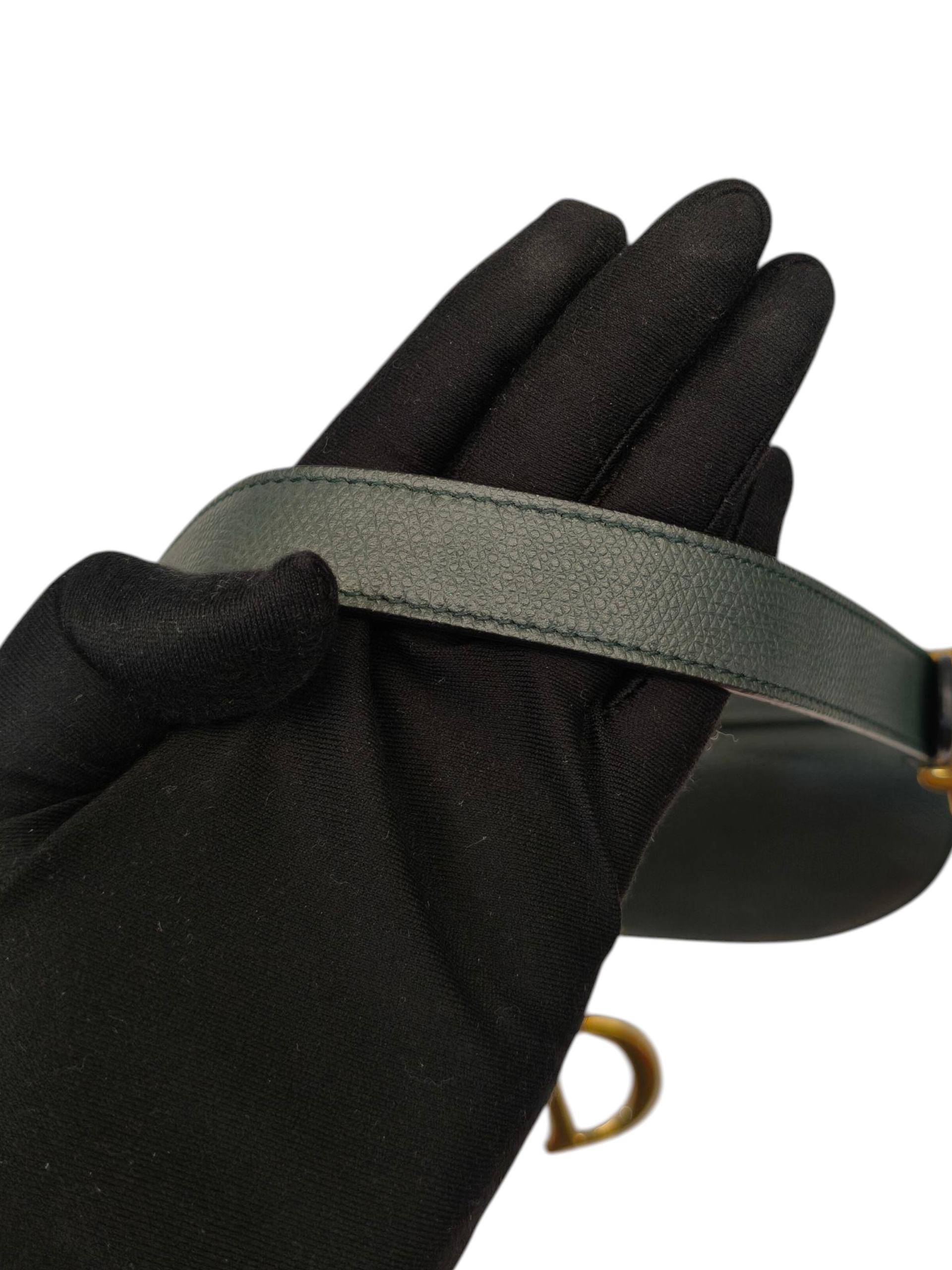 Christian Dior Dior Saddle M Bag 2019 Olive Green