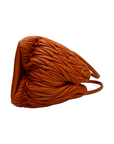 Miu Miu Matelasse Hand Bag Leather 2way Orange Gold