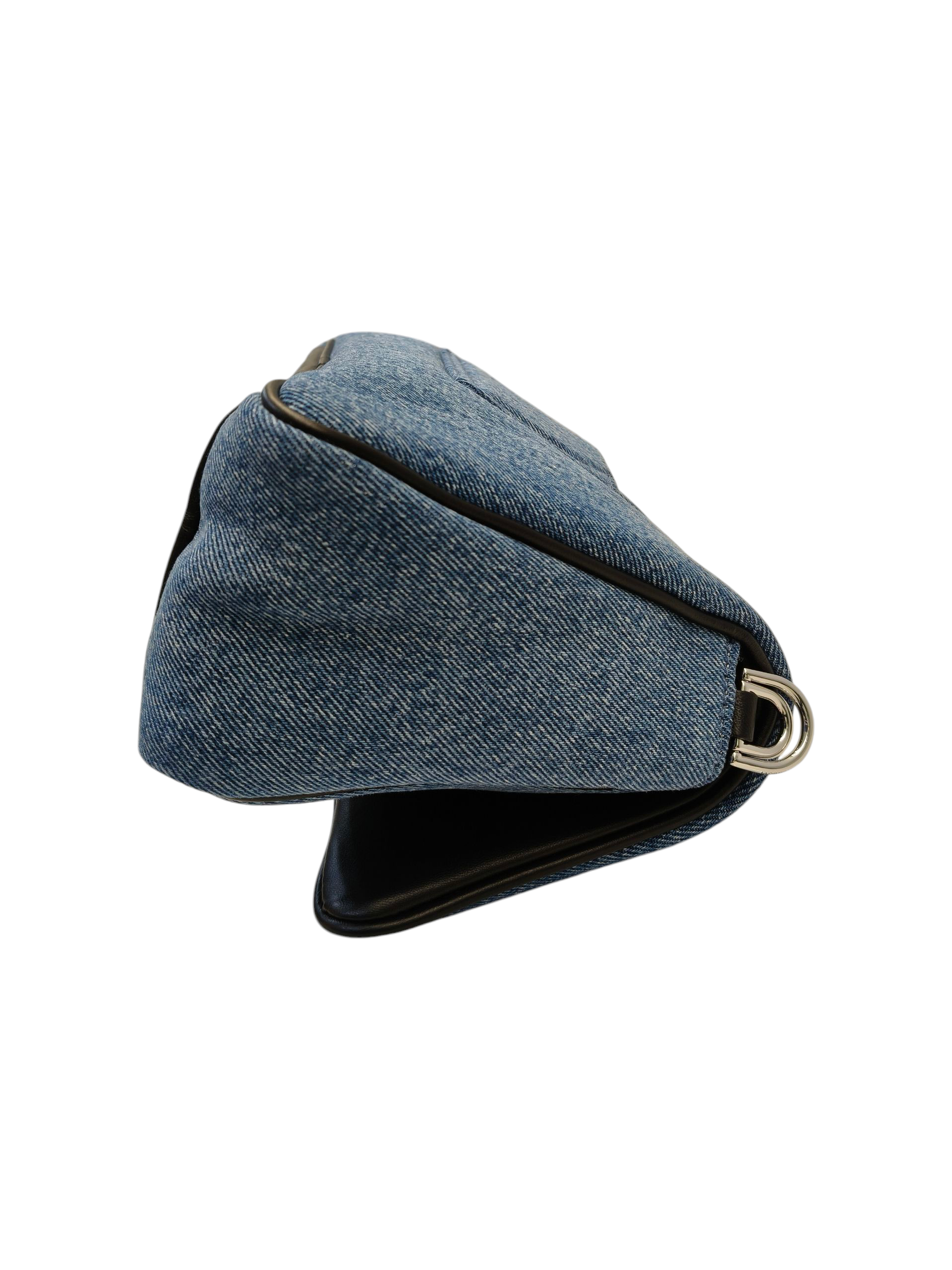 Jacquemus The Bambimou Les Sculptures Mini Puffed Denim Bag