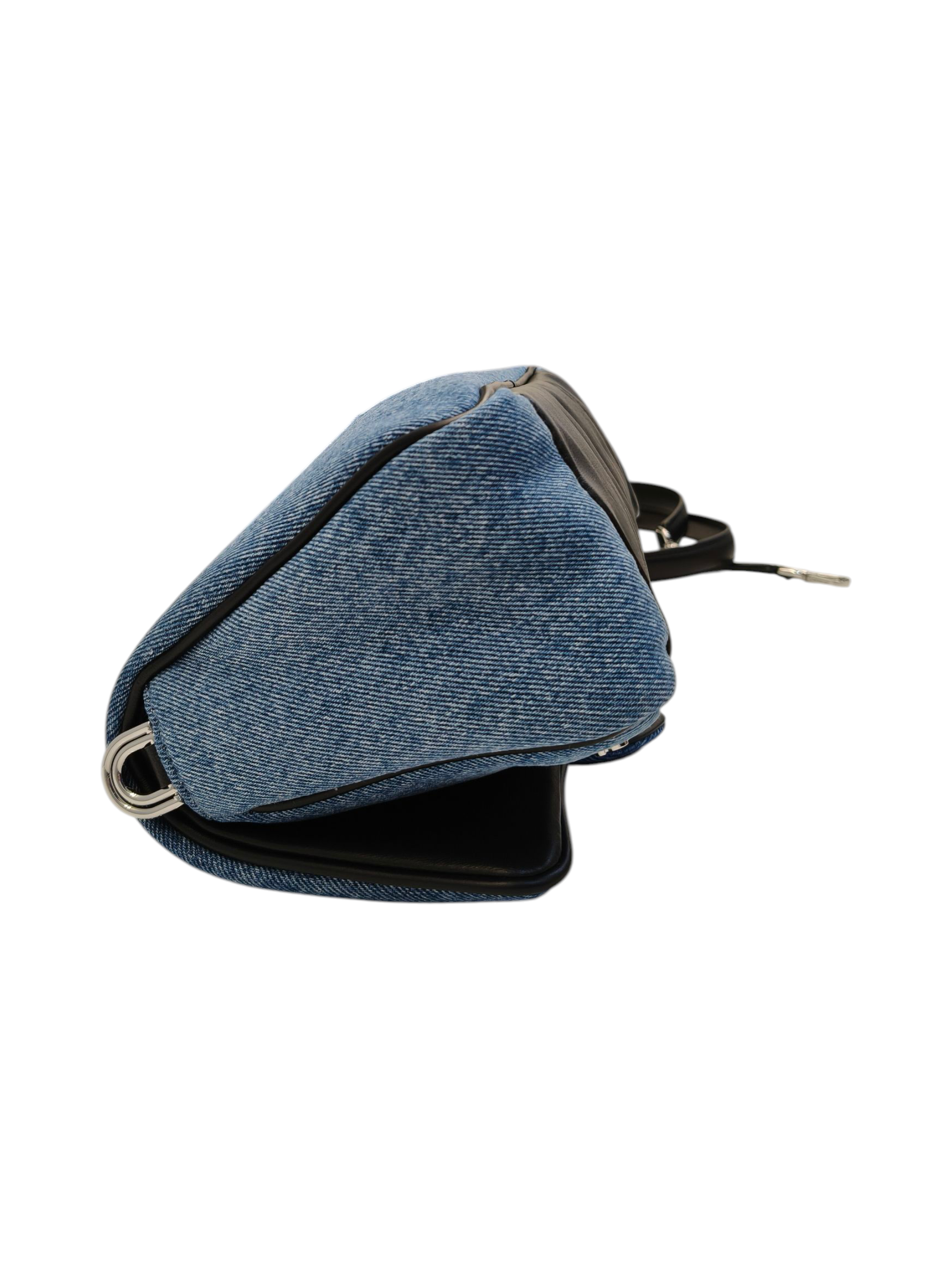 Jacquemus The Bambimou Les Sculptures Mini Puffed Denim Bag