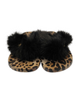 Dolce & Gabbana X Havaianas Leopard Print Faux Fur Flip Flops EU 37