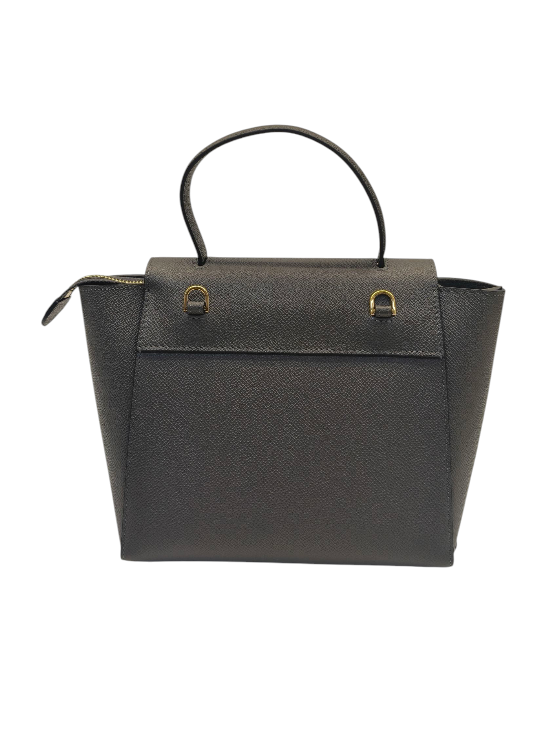 Celine Nano Grained Grey Calfskin Belt Bag