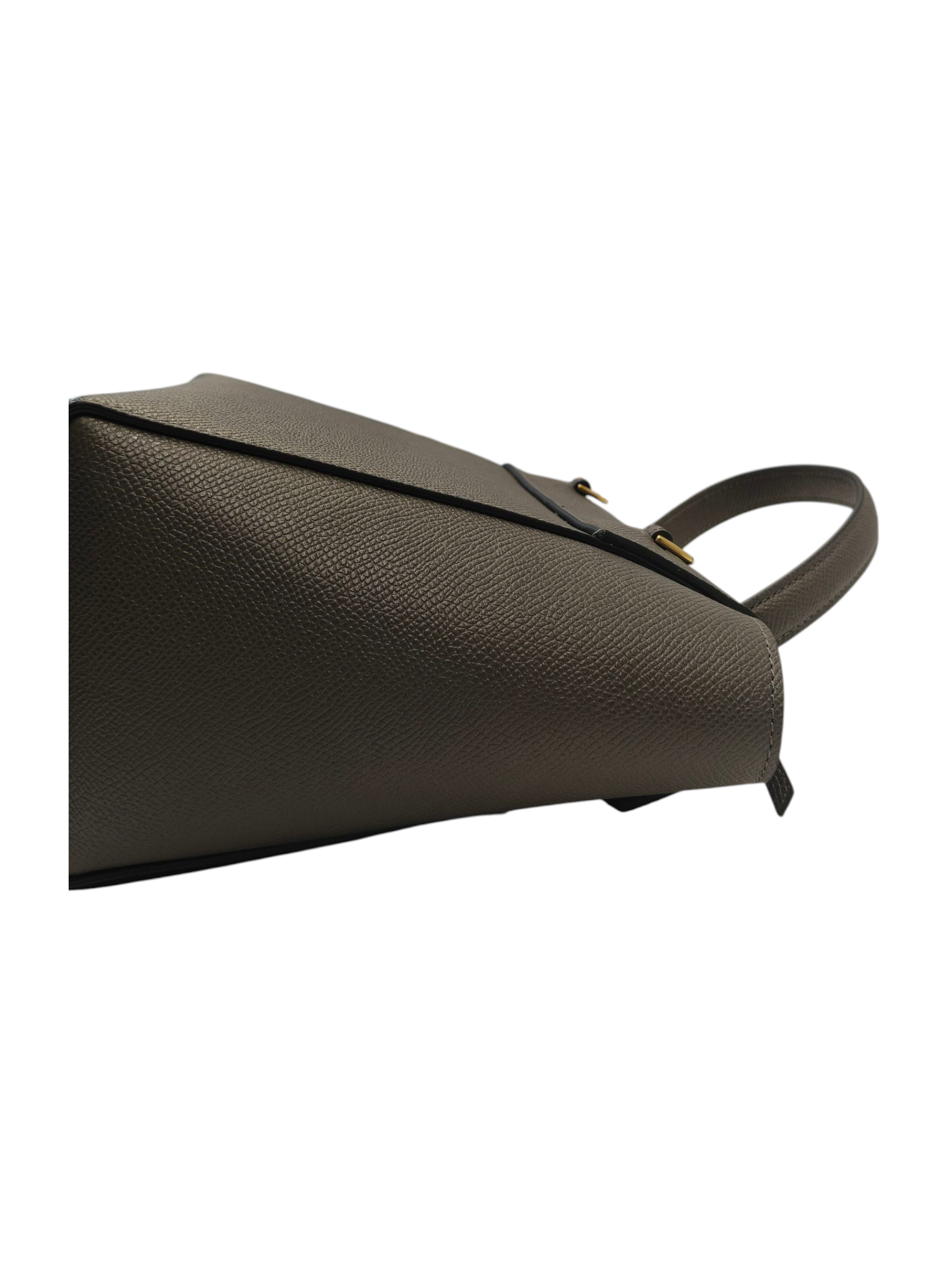Celine Nano Grained Grey Calfskin Belt Bag