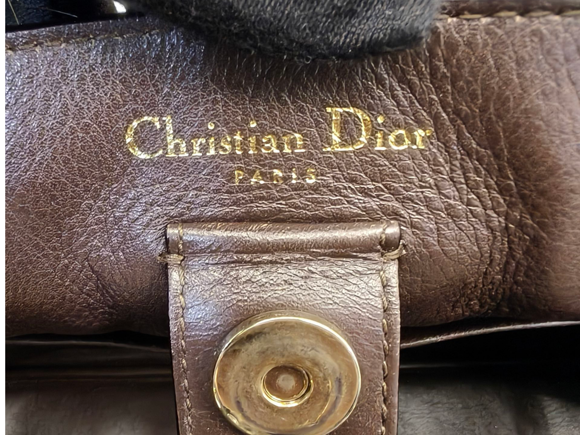 Dior Beige Diorissimo Leather Medium Shopper Tote Bag