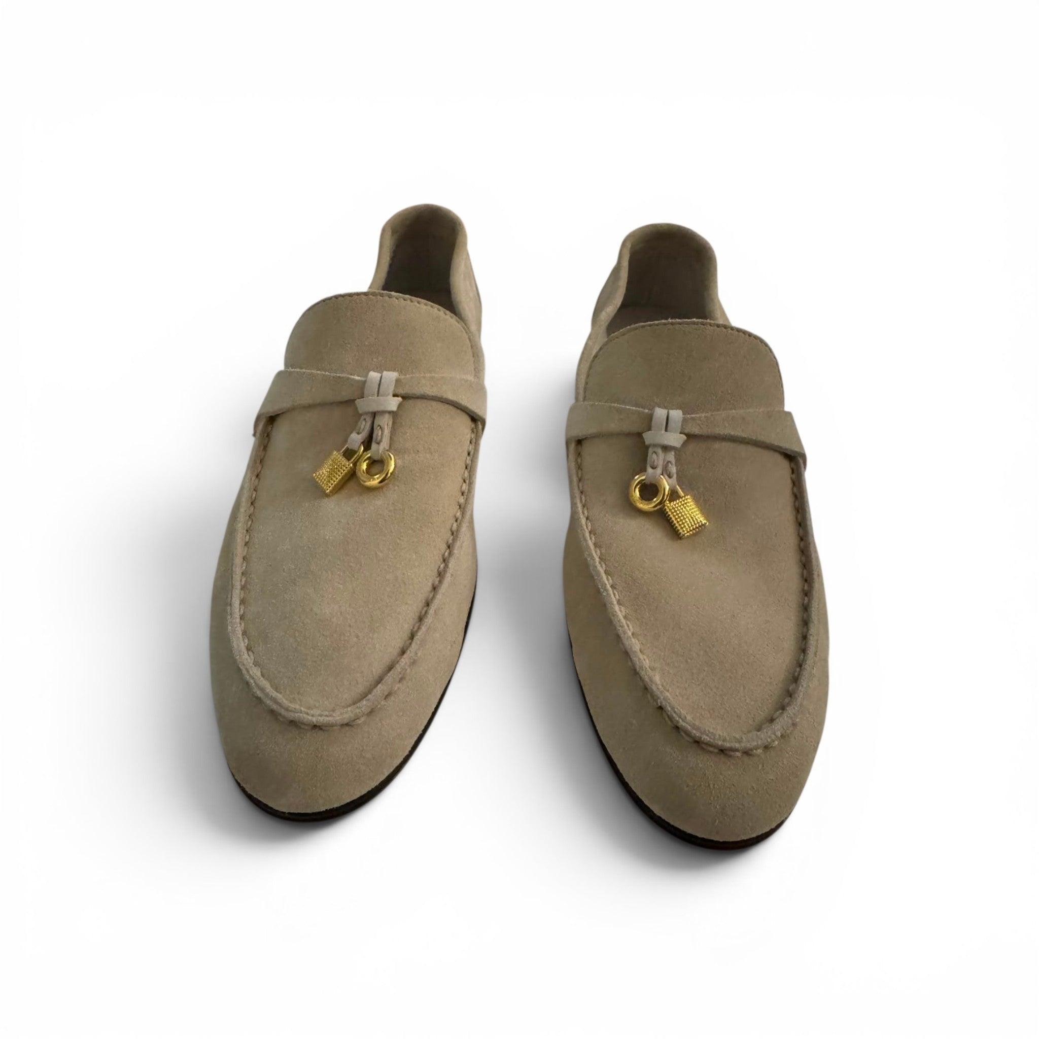 Loro Piana Joan Loafers Sunrise Cloud Calfskin