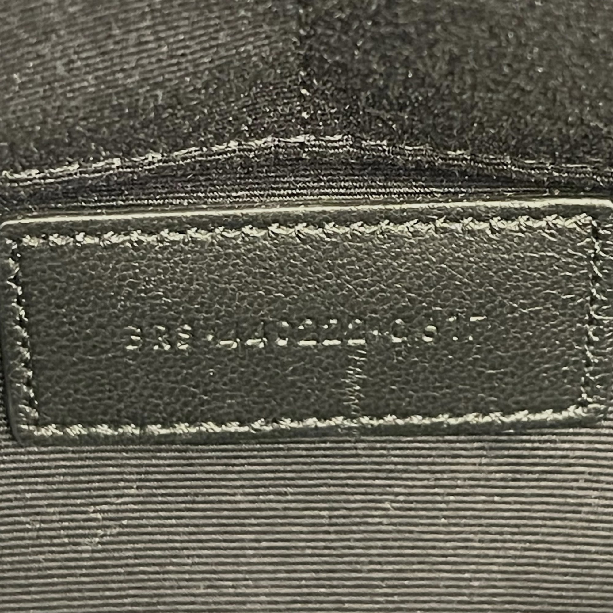 Yves Saint Laurent Burgundy Matelasse Leather document Holder