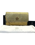 Versace Metallic Gold Clutch