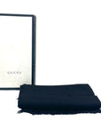 Gucci GG Silk Cotton Jacquard Shawl