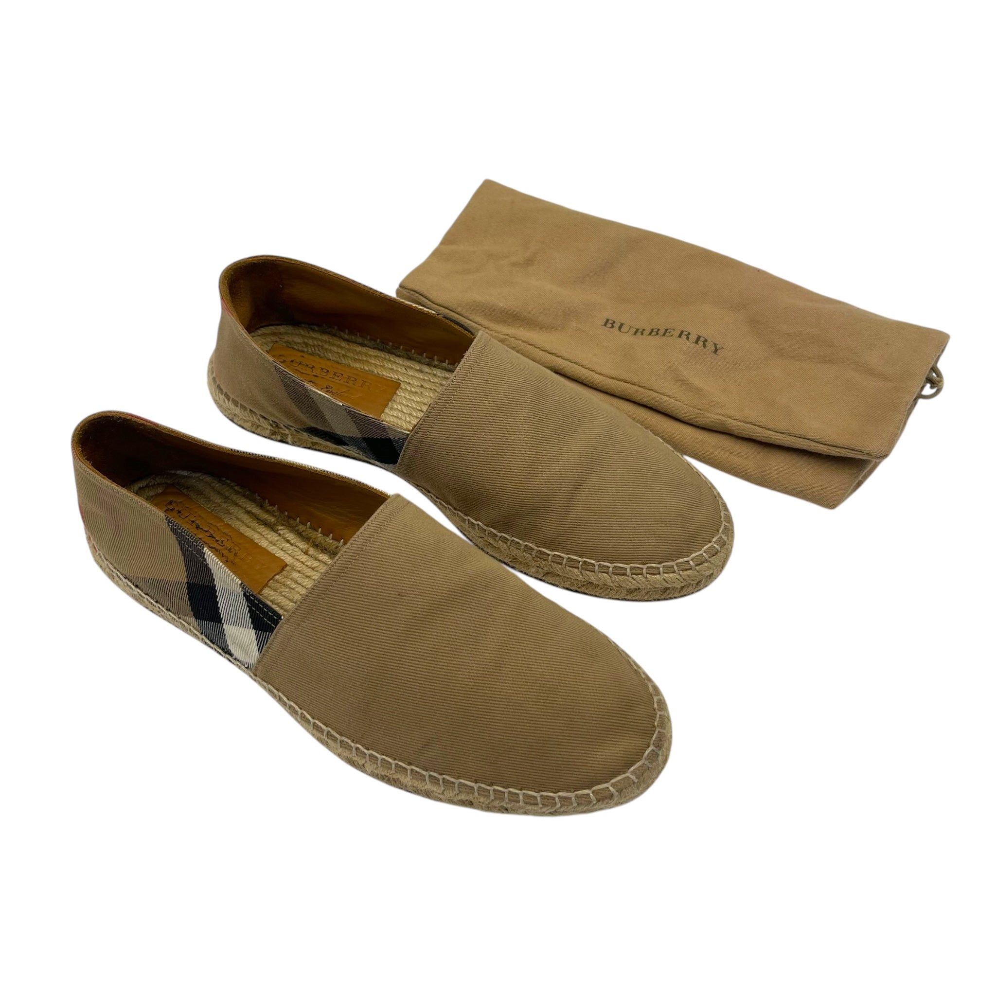 Burberry Fabric Slipons EU 42