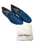 Salvatore Ferragamo Blue Loafers Men UK 9.5