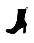 Christian Louboutin Gena Black Suede Ankle Boots EU 36.5