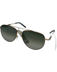 Salvatore Ferragamo Ruthenium Black Sunglasses