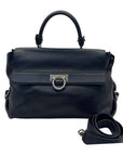 Salvatore Ferragamo Black Sofia Bag Medium