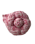 Chanel Camellia Flower Brooch in Pink Fabric