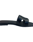 Hermes Orans in Black 39 EU