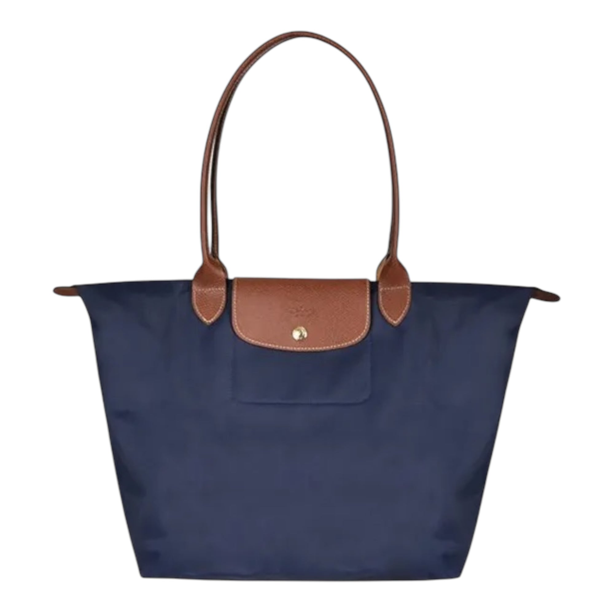 Longchamp Navy Foldable Large Tote Bag