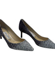 Jimmy Choo Romy 60 Triple Glitter Pump EU 36