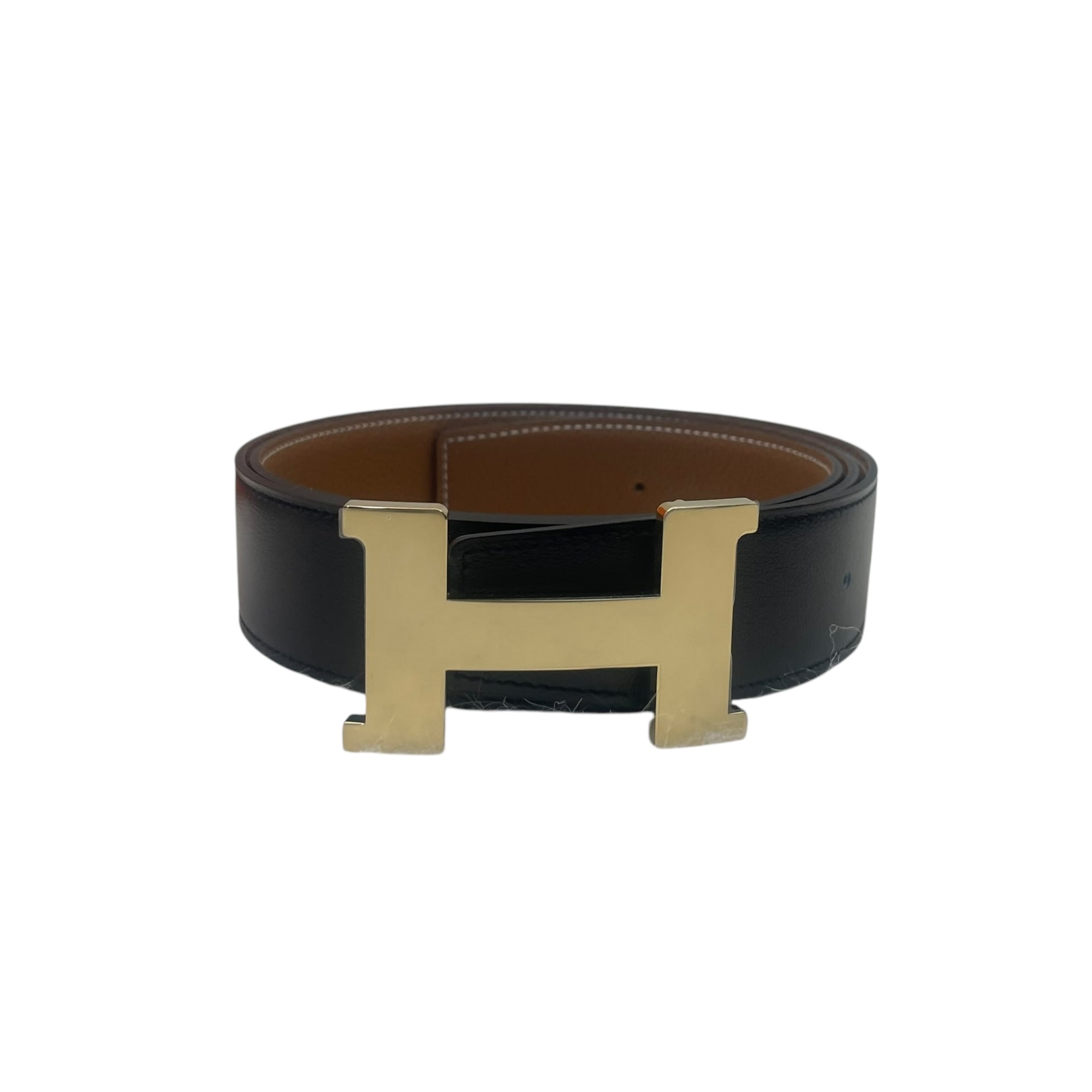Hermes H Belt Buckle and Reversible Leather Strap