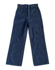 Sandro Louise Braide Jeans in Blue Denim Size 38