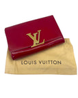 Louis Vuitton Patent Leather Louise MM Clutch