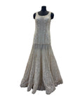 Seema Gujral Ivory Gown