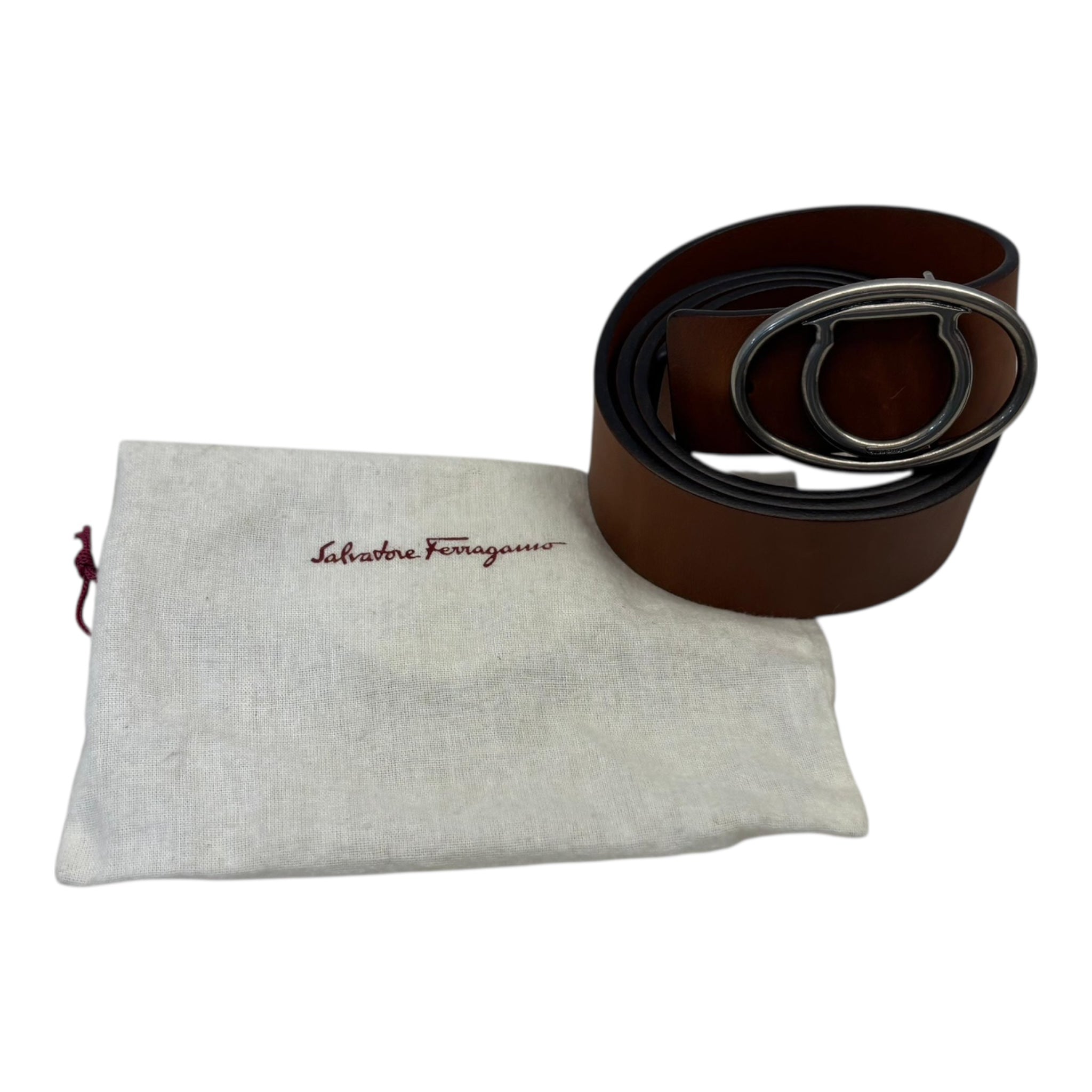 Salvatore Ferragamo Brown Belt