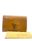 Louis Vuitton Patent Leather Louise MM Clutch