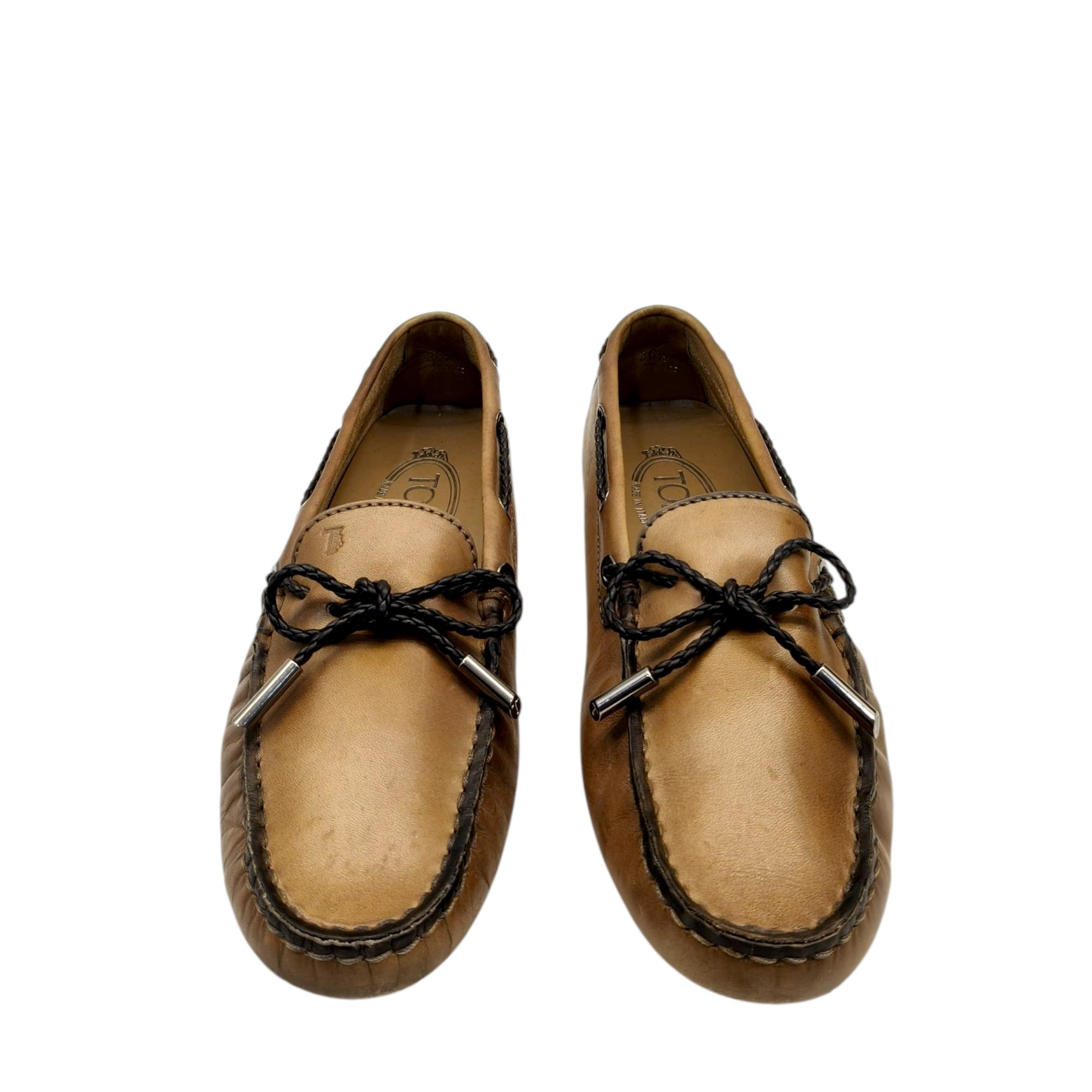 Tod's Brown Women Loafers EU 36.5