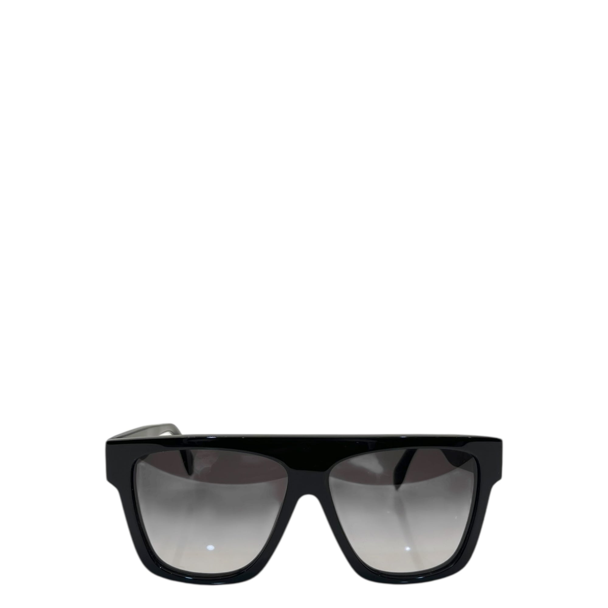 Alexander McQueen Rectangular Sunglasses in Black/Smoke