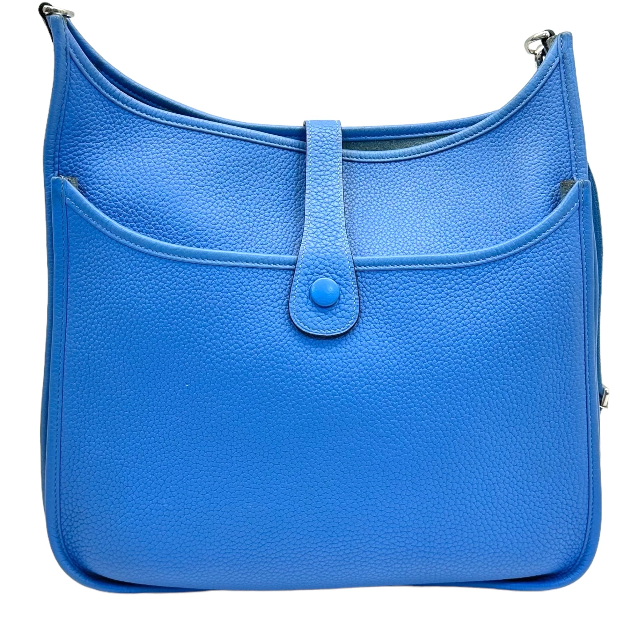 Hermes Evelyne III GM Taurillon Clemence Leather with SHW