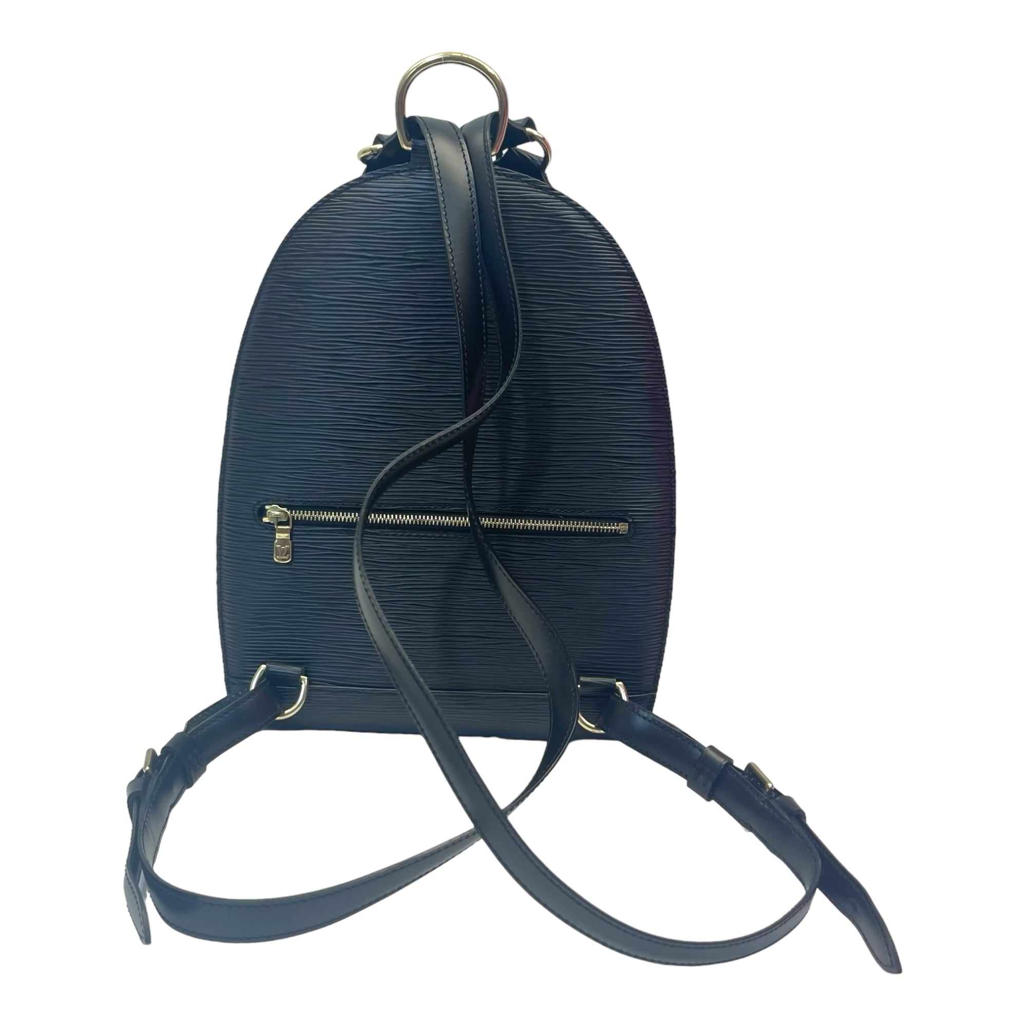 Louis Vuitton Black Leather Mabillon EPI Backpack
