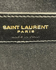 Yves Saint Laurent Burgundy Matelasse Leather document Holder