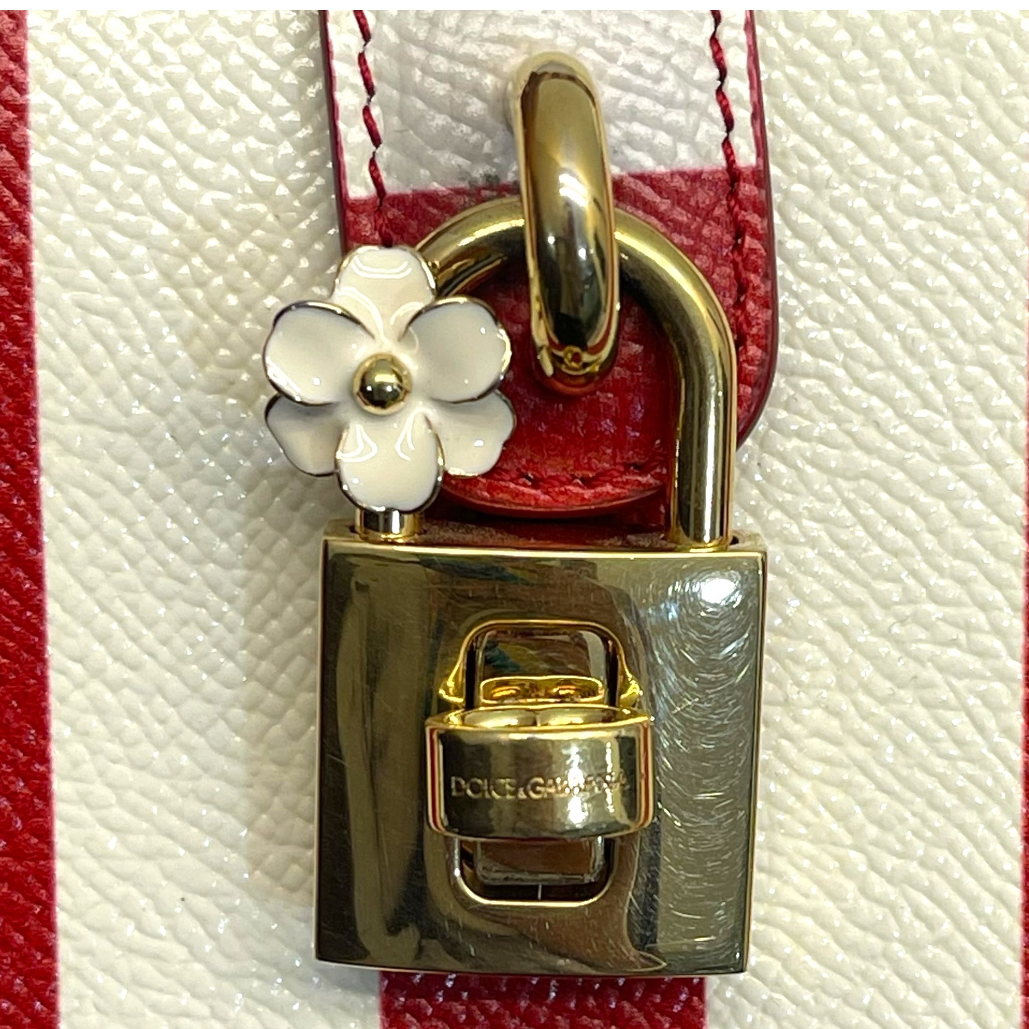 Dolce & Gabanna Red White 2 Way Bag