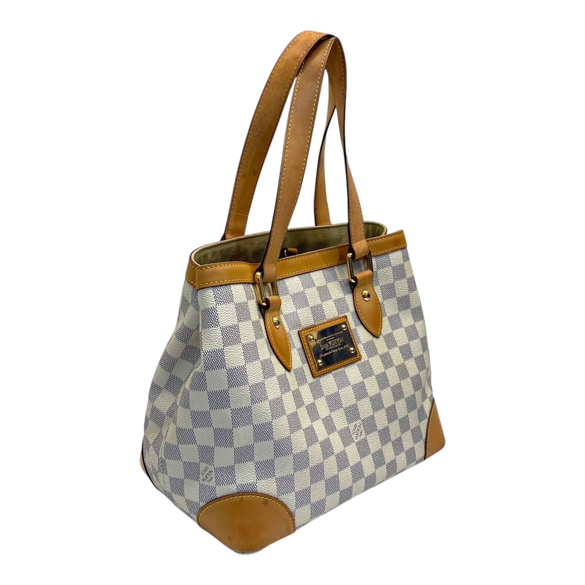 Louis Vuitton Damier Azur Canvas Hampstead PM Bag