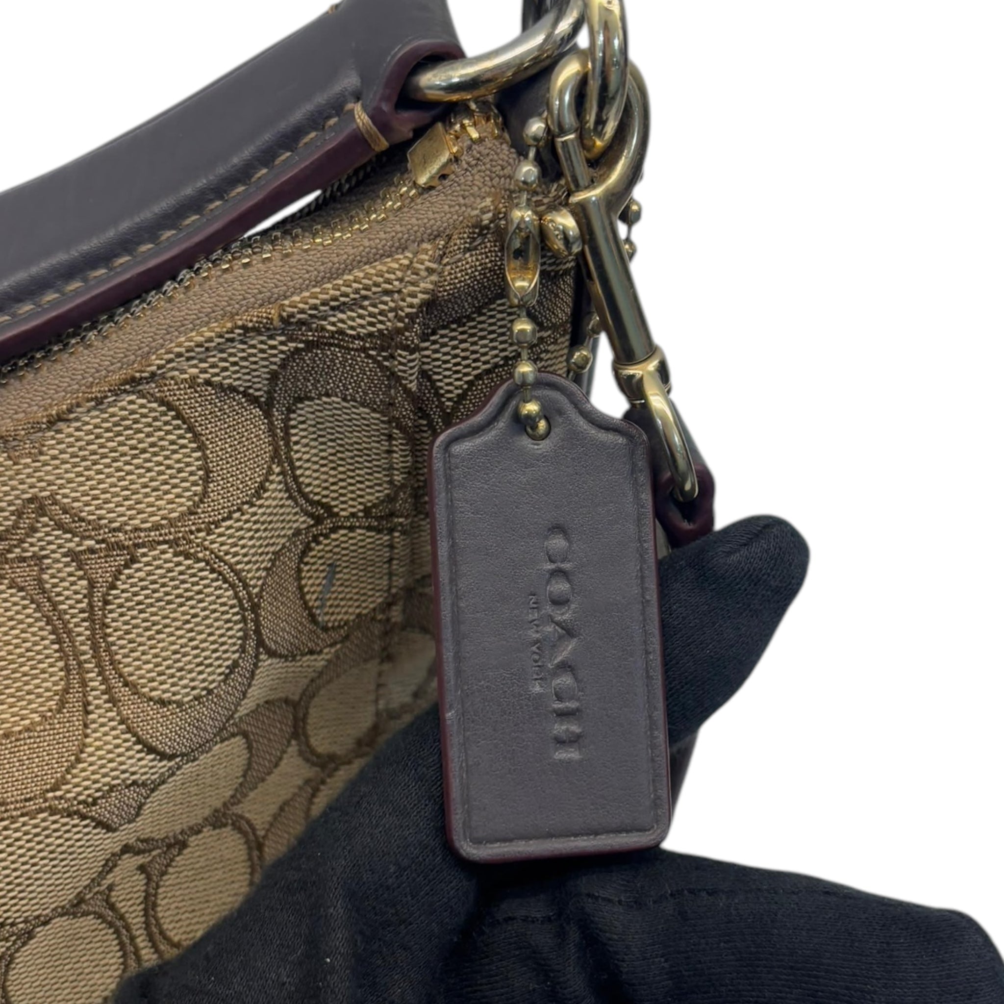 Coach Signature Hobo Bag