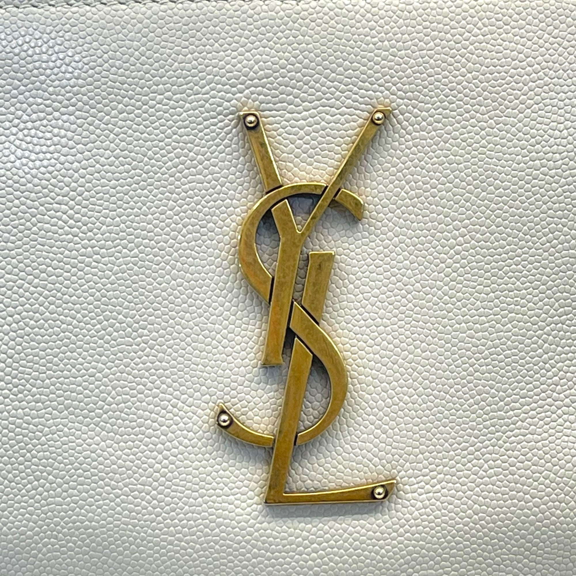 Yves Saint Laurent Classic Monogram Belt Bag Leather