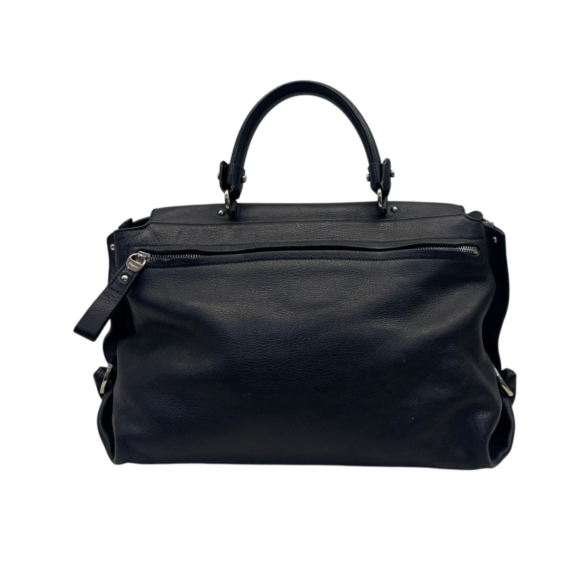 Salvatore Ferragamo Black Sofia Bag Medium