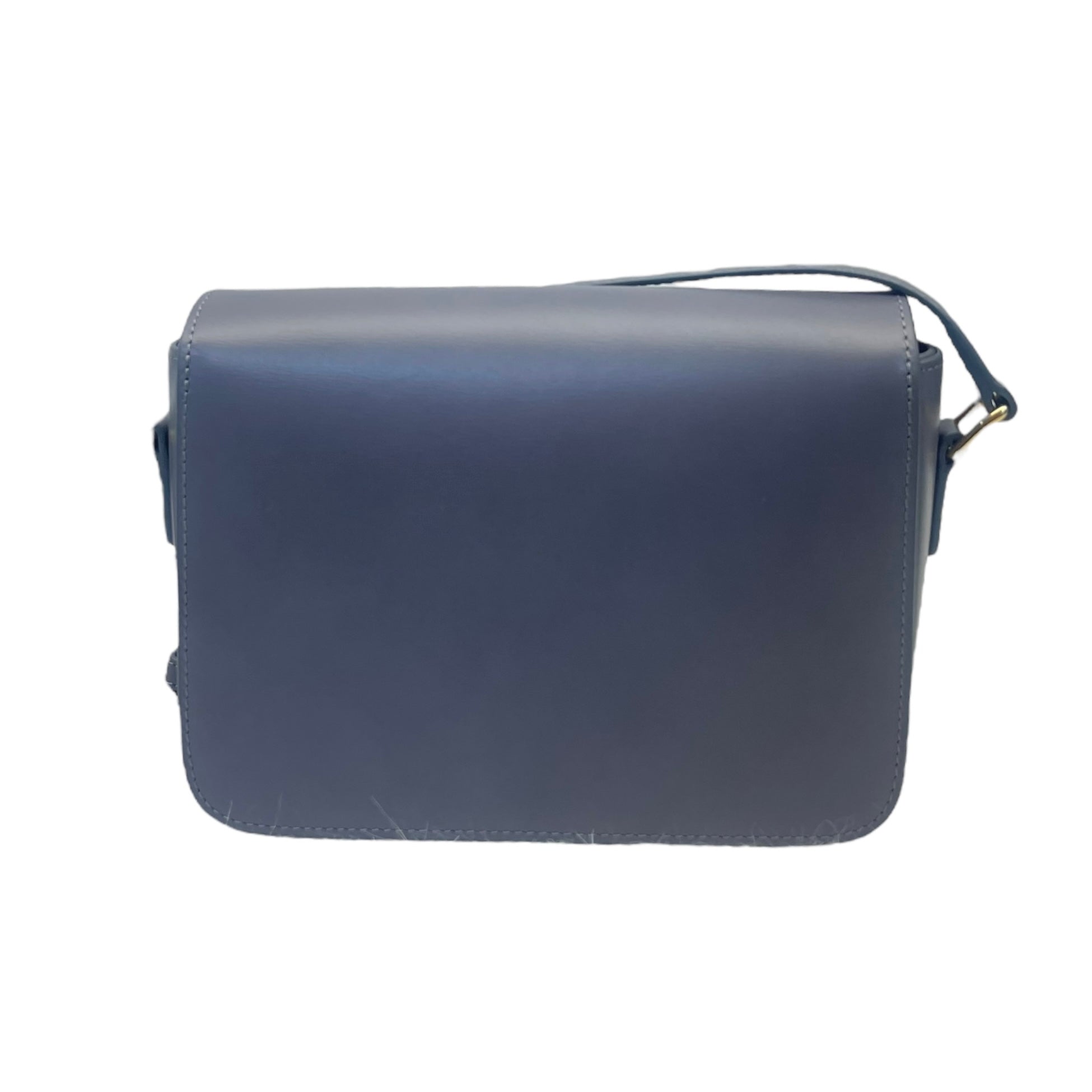 Celine Grey Calfskin Leather Crossbody Bag