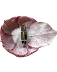 Chanel Camellia Flower Brooch in Pink Fabric