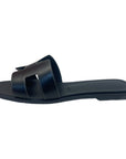 Hermes Orans in Black 39 EU