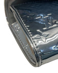 Louis Vuitton Silver Pochette Twin Patent Leather