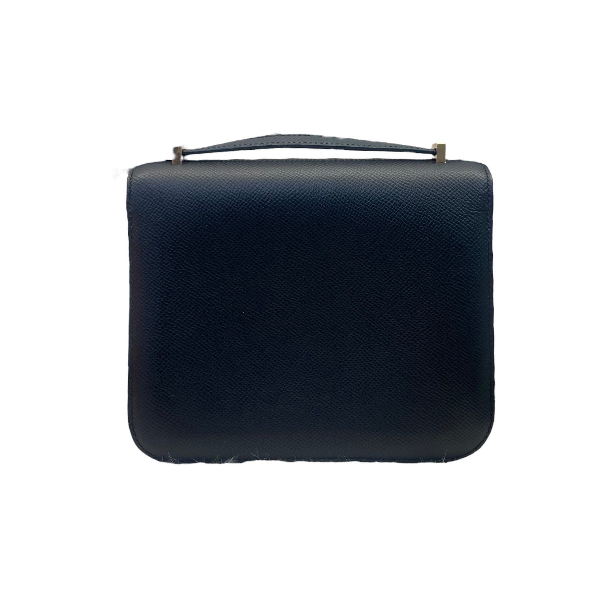 Hermes Miroir Black Epsom Constance III Mini Bag
