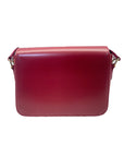 Celine Burgundy Leather Triomphe Bag